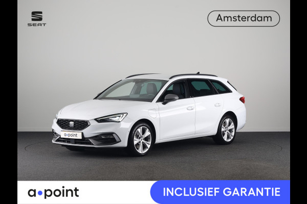 Seat Leon Sportstourer 1.5 TSI e-Hybrid FR PHEV First Edition 204 pk Automaat | Verlengde garantie | Navigatie | Parkeersensoren (Park assist) | Achteruitrijcamera | Adaptieve cruise control | Matrix LED koplampen |