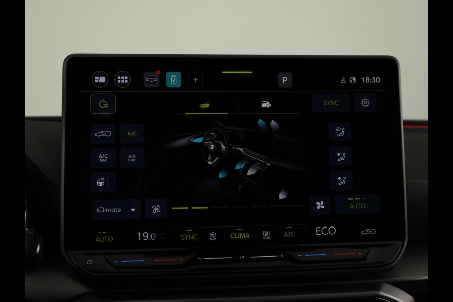 Seat Leon Sportstourer 1.5 TSI e-Hybrid FR PHEV First Edition 204 pk Automaat | Verlengde garantie | Navigatie | Parkeersensoren (Park assist) | Achteruitrijcamera | Adaptieve cruise control | Matrix LED koplampen |