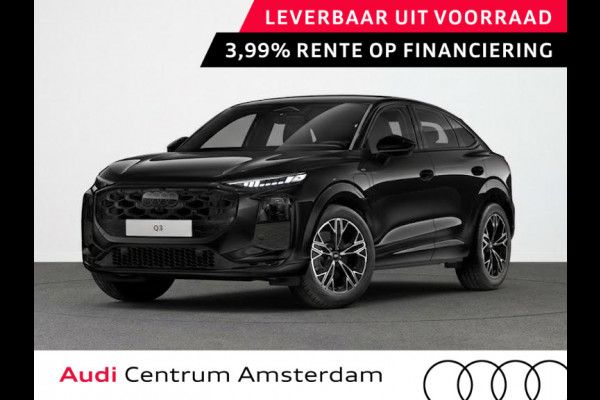 Audi Q3 Sportback S edition e-hybrid 272 pk | Techniekpakket plus | Optiekpakket zwart-glanzend | Trekhaak mech | Privacy glas |