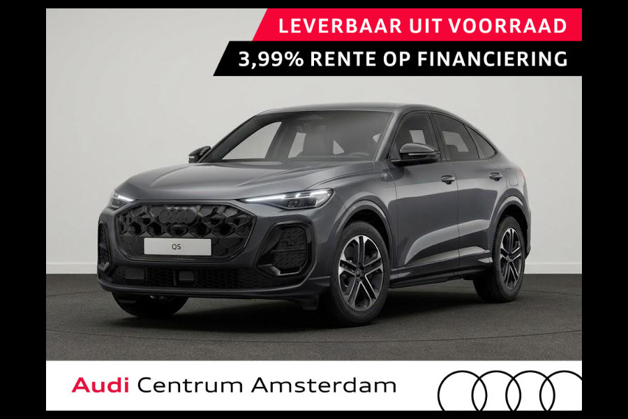 Audi Q5 Sportback S edition e-hybrid 299 pk | Techniekpakket plus | Panorama-glasdak | Optiekpakket zwart-glanzend | Trekhaak, elektr |