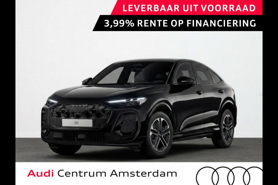 Audi Q5 Sportback S edition e-hybrid 299 pk | Techniekpakket plus | Panorama-glasdak | Adaptieve luchtvering | Optiekpakket zwart-glanzend |