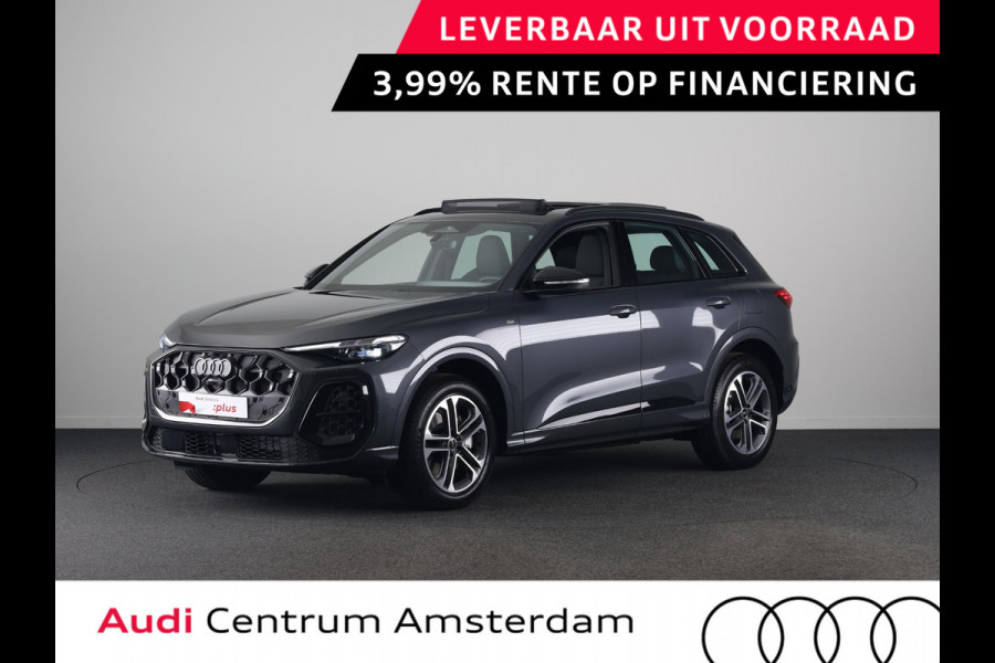 Audi Q5 S edition e-hybrid 299 pk | MMI experience plus met B&O | Panorama-glasdak | Techniekpakket plus | Trekhaak, elektr. wegklapbaar |