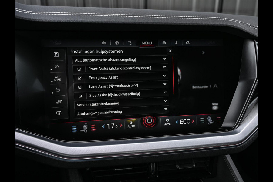 Volkswagen Touareg 3.0 TSi eHybrid 4MOTION | Panoramadak | Night Vision | Luchtvering | Massagestoelen + Ventilatie | Dynaudio | HUD | 360 Camera | Ambiance Interieur | Trekhaak | Soft Close | Stoelverwarming V+A |