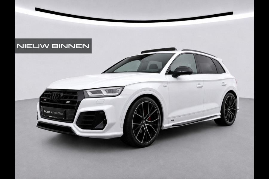 Audi Q5 3.0 TFSI SQ5 quattro Pro Line Plus | ABT | Carbon | Bang & Olufsen | Panoramdak | Stoelverwarming | Head-Up Display | 360 Camera | Dodehoekdetectie | Keyless | RS Stoelen | Massage | Memory Seat | Elektrische Stoelen | Adaptiv
