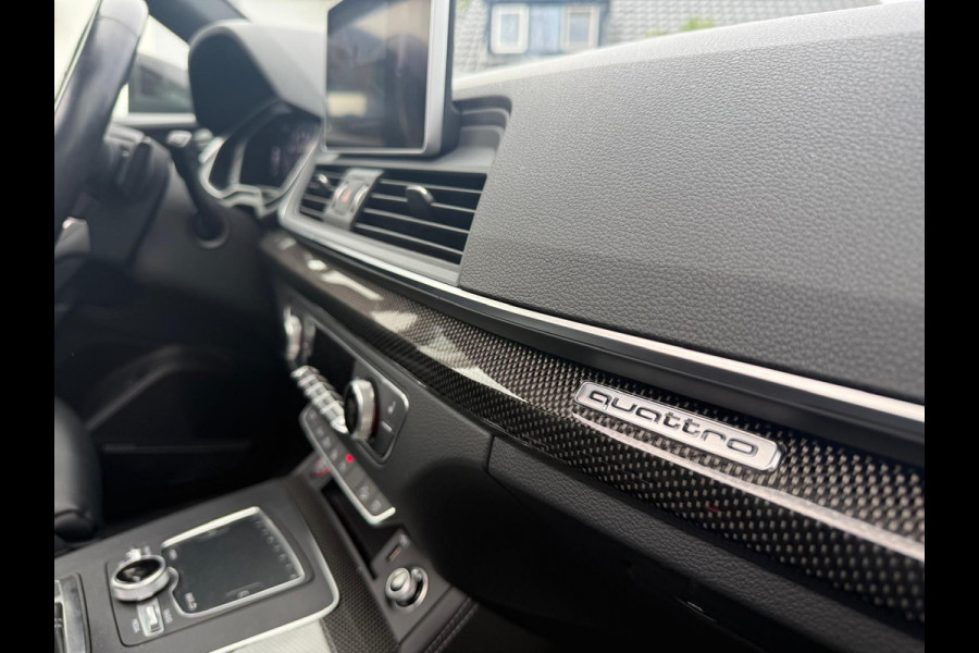 Audi Q5 3.0 TFSI SQ5 quattro Pro Line Plus | ABT | Carbon | Bang & Olufsen | Panoramdak | Stoelverwarming | Head-Up Display | 360 Camera | Dodehoekdetectie | Keyless | RS Stoelen | Massage | Memory Seat | Elektrische Stoelen | Adaptiv