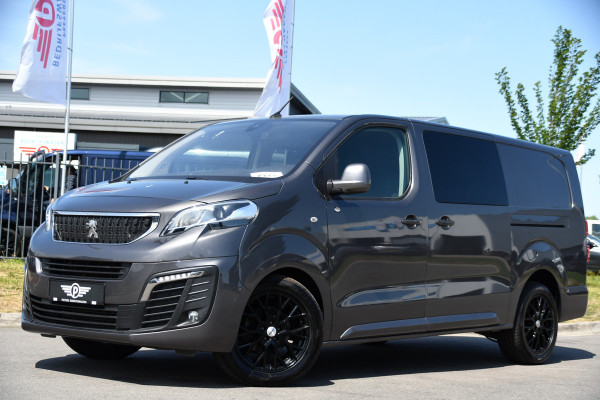 Peugeot Expert 2.0 BlueHDI 180 L3 DC PB Edition 360 Camera, Cruise, Carplay, 2 x Schuifdeur, 177pk, Automaat, Trekhaak, Multimedia, Clima, Uniek!
