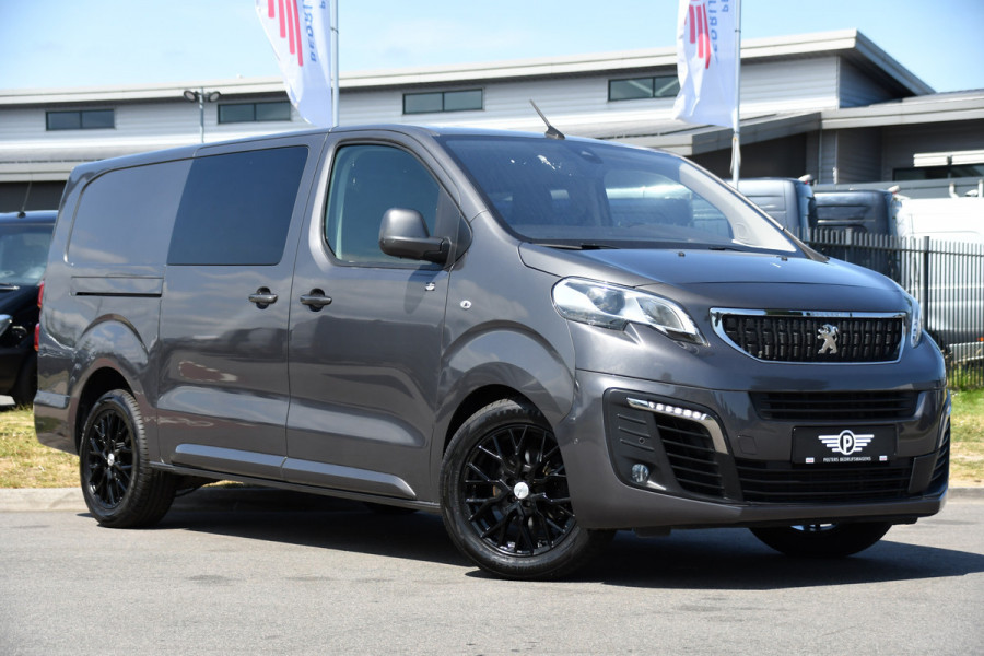 Peugeot Expert 2.0 BlueHDI 180 L3 DC PB Edition 360 Camera, Cruise, Carplay, 2 x Schuifdeur, 177pk, Automaat, Trekhaak, Multimedia, Clima, Uniek!