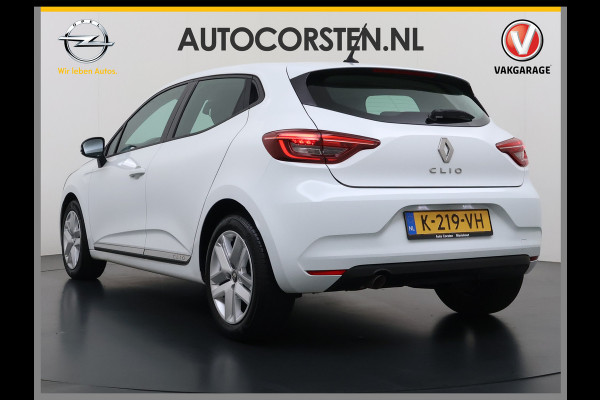 Renault Clio **Gereserveerd** TCe 92pk 5drs Navi CruiseControl Dab Apple/Android Usb Bordherk. Lane-dep. Botswaarsch. Led Start/Stop Isofix Boordcomputer Bluetooth Elek.Ramen/Spiegels 1.0 TCe Zen