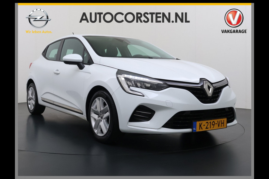 Renault Clio **Gereserveerd** TCe 92pk 5drs Navi CruiseControl Dab Apple/Android Usb Bordherk. Lane-dep. Botswaarsch. Led Start/Stop Isofix Boordcomputer Bluetooth Elek.Ramen/Spiegels 1.0 TCe Zen