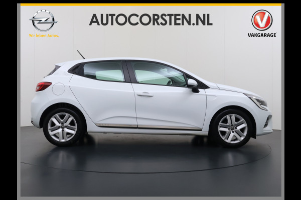 Renault Clio **Gereserveerd** TCe 92pk 5drs Navi CruiseControl Dab Apple/Android Usb Bordherk. Lane-dep. Botswaarsch. Led Start/Stop Isofix Boordcomputer Bluetooth Elek.Ramen/Spiegels 1.0 TCe Zen