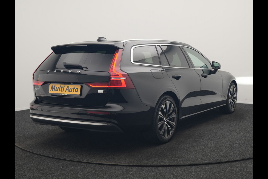 Volvo V60 T6 PHEV AWD Plus Bright 350pk Dealer O.H | Trekhaak Af Fabriek | Adaptive Cruise | Camera | Lederen Sportstoelen Memory & Verwarmd | Apple Carplay | Keyless | Google Assistant & Maps | Stuurverwarming | Pilot Assist | Virtual | Navigatie | DAB | 18"L.M | Plug In Hybrid |