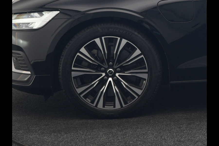 Volvo V60 T6 PHEV AWD Plus Bright 350pk Dealer O.H | Trekhaak Af Fabriek | Adaptive Cruise | Camera | Lederen Sportstoelen Memory & Verwarmd | Apple Carplay | Keyless | Google Assistant & Maps | Stuurverwarming | Pilot Assist | Virtual | Navigatie | DAB | 18"L.M | Plug In Hybrid |