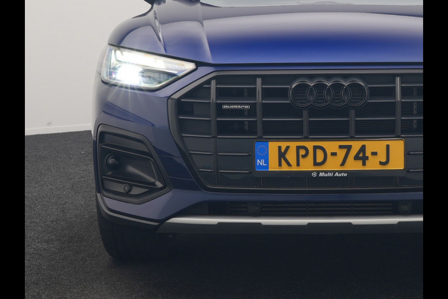 Audi Q5 50 TFSI e quattro Advanced edition PHEV 300pk Dealer O.H | Adaptive Cruise | Camera | BLIS | Apple Carplay | Alcantara Sportstoelen Verwarmd | Sfeerverlichting | Navigatie | Virtual | DAB | Plug In Hybrid |