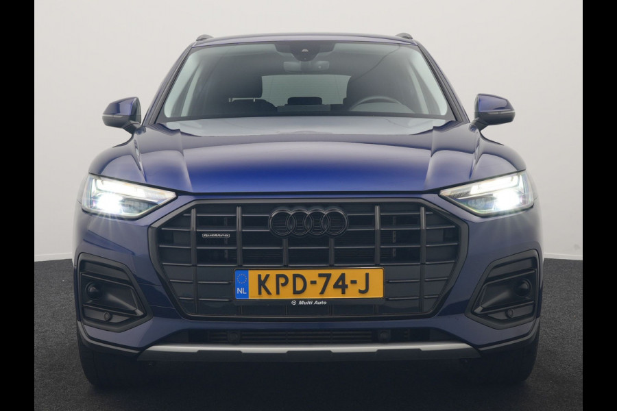Audi Q5 50 TFSI e quattro Advanced edition PHEV 300pk Dealer O.H | Adaptive Cruise | Camera | BLIS | Apple Carplay | Alcantara Sportstoelen Verwarmd | Sfeerverlichting | Navigatie | Virtual | DAB | Plug In Hybrid |