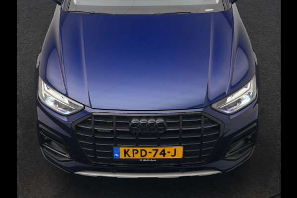 Audi Q5 50 TFSI e quattro Advanced edition PHEV 300pk Dealer O.H | Adaptive Cruise | Camera | BLIS | Apple Carplay | Alcantara Sportstoelen Verwarmd | Sfeerverlichting | Navigatie | Virtual | DAB | Plug In Hybrid |