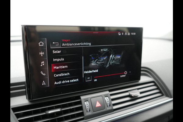 Audi Q5 50 TFSI e quattro Advanced edition PHEV 300pk Dealer O.H | Adaptive Cruise | Camera | BLIS | Apple Carplay | Alcantara Sportstoelen Verwarmd | Sfeerverlichting | Navigatie | Virtual | DAB | Plug In Hybrid |