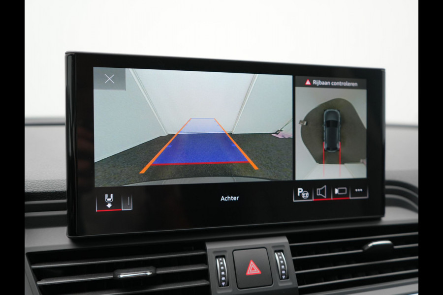 Audi Q5 55 TFSI e S Line PHEV 367pk Dealer O.H. | Trekhaak Af Fabriek | 360 Camera | Alcantara Sportstoelen Verwarmd | Cruise Control | Keyless | Sfeerverlichting | Virtual | Navigatie | DAB | 20"L.M | Plug In Hybrid |