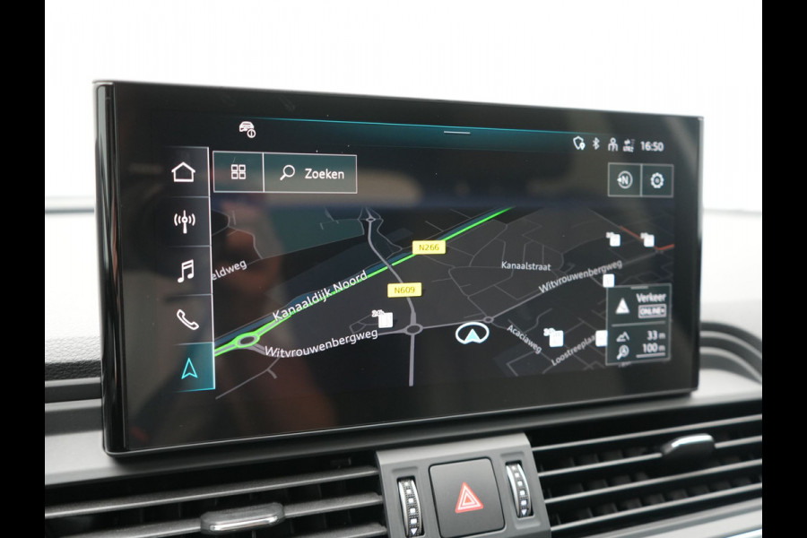 Audi Q5 55 TFSI e S Line PHEV 367pk Dealer O.H. | Trekhaak Af Fabriek | 360 Camera | Alcantara Sportstoelen Verwarmd | Cruise Control | Keyless | Sfeerverlichting | Virtual | Navigatie | DAB | 20"L.M | Plug In Hybrid |