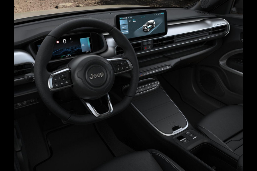 Jeep Avenger Summit 54 kWh | 17% Bijtelling | Schuif/Kanteldak | Leder&Winter Pack | infotainment&Convenience Pack | Warmtepomp
