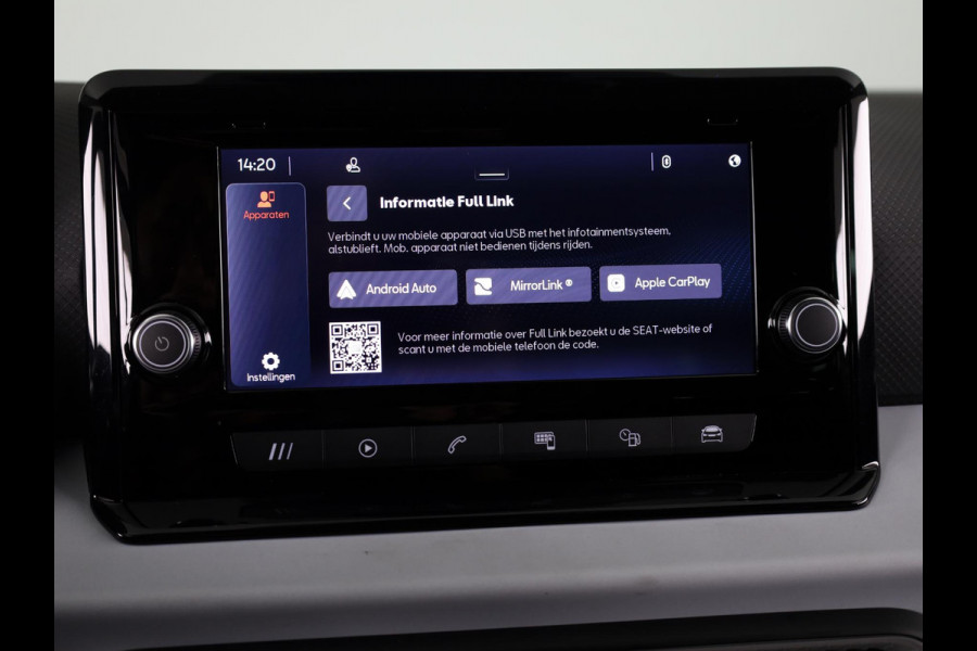 Seat Arona 1.0 TSI Style 95 pk | Navigatie via App | Parkeersensoren achter | Cruise control | LED koplampen | Autom. airco | Apple Carplay/Android Auto |