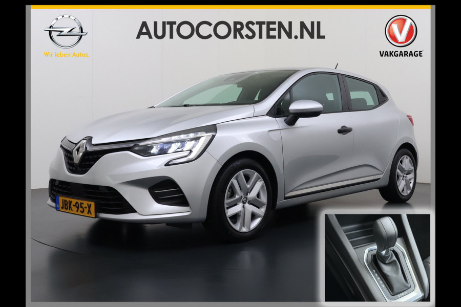 Renault Clio 5Drs 1.6I E-Tech Hybrid 140PK Automaat Keyless Apple Carplay Android Auto Lane Assist Cruise Control Usb Navi Regen-Lichtsensor  Ecc Pdc DAB Bordherkenning Led