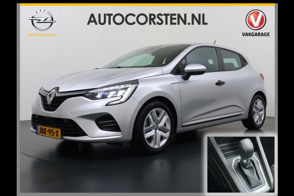 Renault Clio 5Drs 1.6I E-Tech Hybrid 140PK Automaat Keyless Apple Carplay Android Auto Lane Assist Cruise Control Usb Navi Regen-Lichtsensor  Ecc Pdc DAB Bordherkenning Led