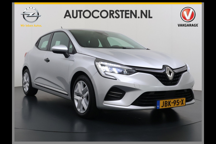 Renault Clio 5Drs 1.6I E-Tech Hybrid 140PK Automaat Keyless Apple Carplay Android Auto Lane Assist Cruise Control Usb Navi Regen-Lichtsensor  Ecc Pdc DAB Bordherkenning Led