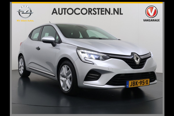 Renault Clio 5Drs 1.6I E-Tech Hybrid 140PK Automaat Keyless Apple Carplay Android Auto Lane Assist Cruise Control Usb Navi Regen-Lichtsensor  Ecc Pdc DAB Bordherkenning Led