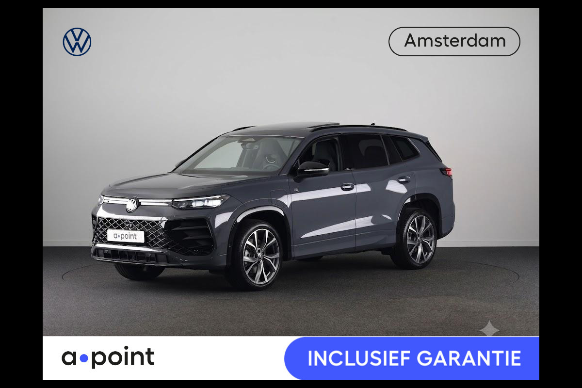 Volkswagen Tayron 1.5 eHybrid R-Line Edition 272 pk Automaat (DSG) |Verlengde garantie |  Navigatie | Panoramadak | Parkeersensoren (Park assist) | Achteruitrijcamera | Black Style pakket | R-Line |