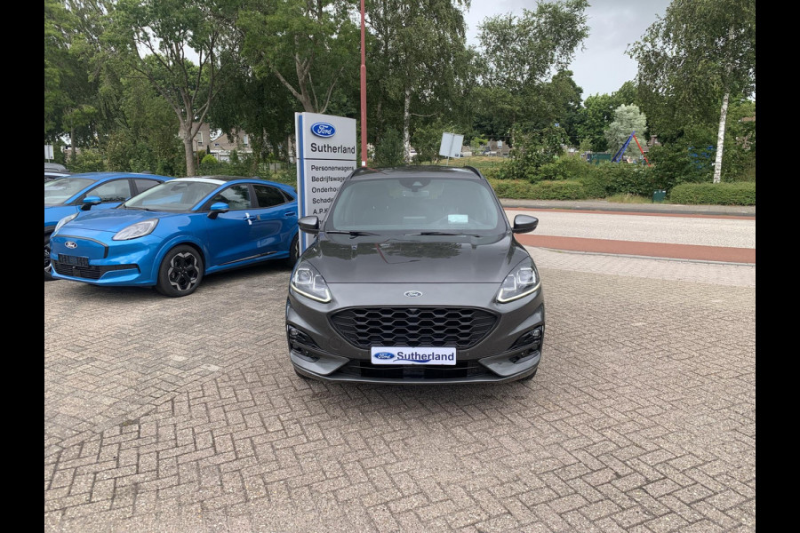 Ford Kuga 2.5 FHEV ST-Line X | 225pk | Trekhaak | Winter Pack | Adaptieve Cruise | Achteruitrijcamera | Apple Carplay & Android Auto | 1.600kg Trekgewicht