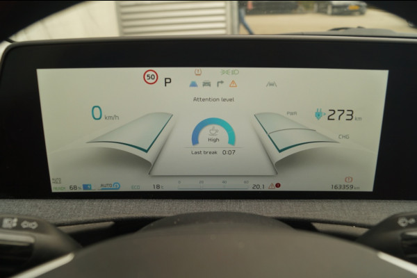 Kia Ev6 Air 58 kWh -SOH100%-NAVI-ECC-CAM-PDC-