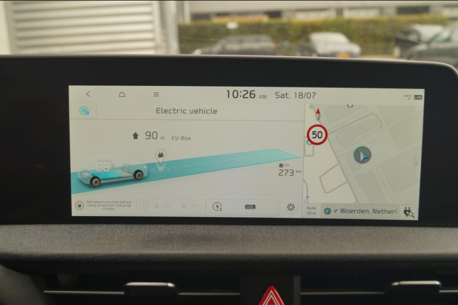 Kia Ev6 Air 58 kWh -SOH100%-NAVI-ECC-CAM-PDC-
