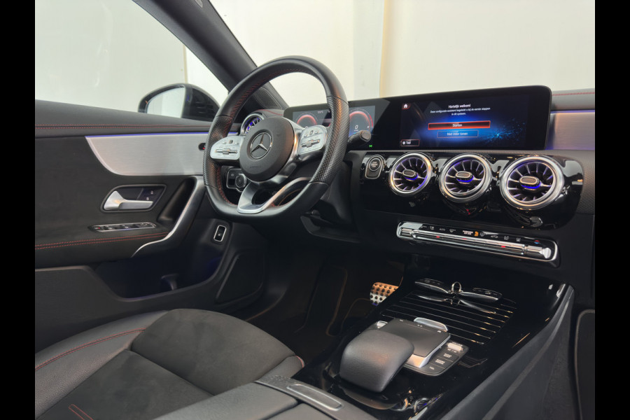 Mercedes-Benz CLA-Klasse Shooting Brake 250 e Business Solution AMG Limited (Plug-in) (INCL.BTW) Aut. *PANO | LEATHER-MICROFIBRE | FULL-LED | HEATED-SPORTSEATS | AMBIENT-LIGHT | DIGI-COCKPIT | DAB+ | NAVI-FULLMAP | CAMERA | PRIVACYGLASS | SHIFTPADDLES | 18''ALU*