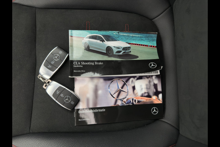 Mercedes-Benz CLA-Klasse Shooting Brake 250 e Business Solution AMG Limited (Plug-in) (INCL.BTW) Aut. *PANO | LEATHER-MICROFIBRE | FULL-LED | HEATED-SPORTSEATS | AMBIENT-LIGHT | DIGI-COCKPIT | DAB+ | NAVI-FULLMAP | CAMERA | PRIVACYGLASS | SHIFTPADDLES | 18''ALU*