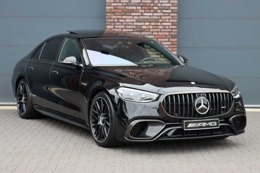 Mercedes-Benz S-Klasse AMG 63 S E Performance | 802pk | Carbon | Achterasbesturing | Chauffeurspakket | Burmester High End | Entertainment+ Achter | Massage | HUD | Kuitmassage | Soft-Close |