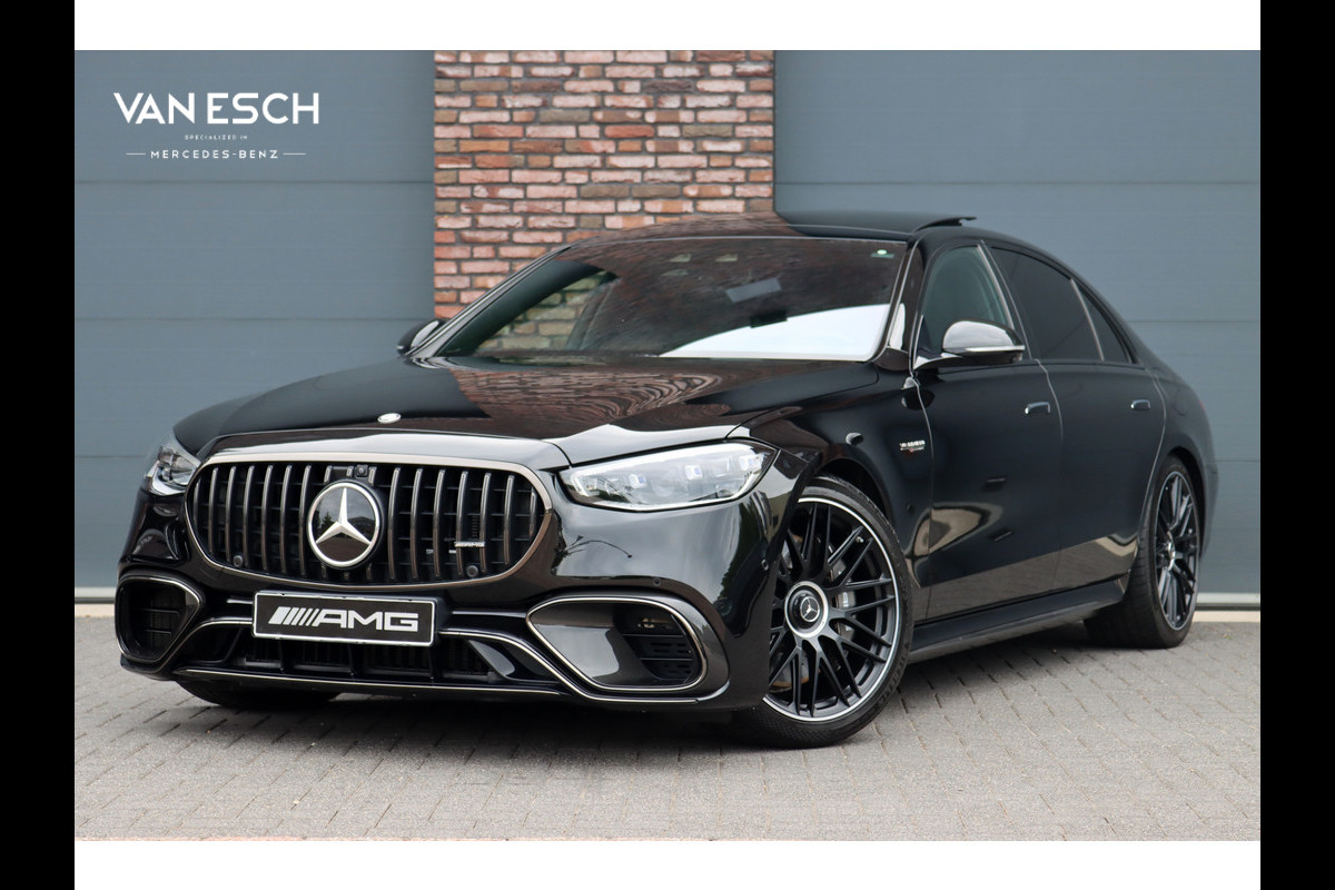 Mercedes-Benz S-Klasse AMG 63 S E Performance | 802pk | Carbon | Achterasbesturing | Chauffeurspakket | Burmester High End | Entertainment+ Achter | Massage | HUD | Kuitmassage | Soft-Close |