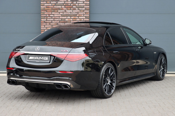Mercedes-Benz S-Klasse AMG 63 S E Performance | 802pk | Carbon | Achterasbesturing | Chauffeurspakket | Burmester High End | Entertainment+ Achter | Massage | HUD | Kuitmassage | Soft-Close |