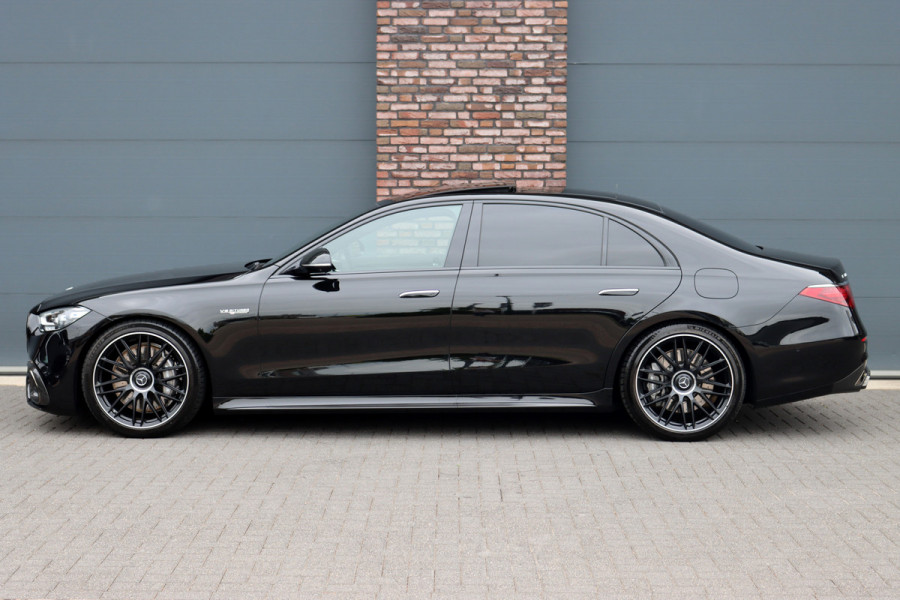 Mercedes-Benz S-Klasse AMG 63 S E Performance | 802pk | Carbon | Achterasbesturing | Chauffeurspakket | Burmester High End | Entertainment+ Achter | Massage | HUD | Kuitmassage | Soft-Close |
