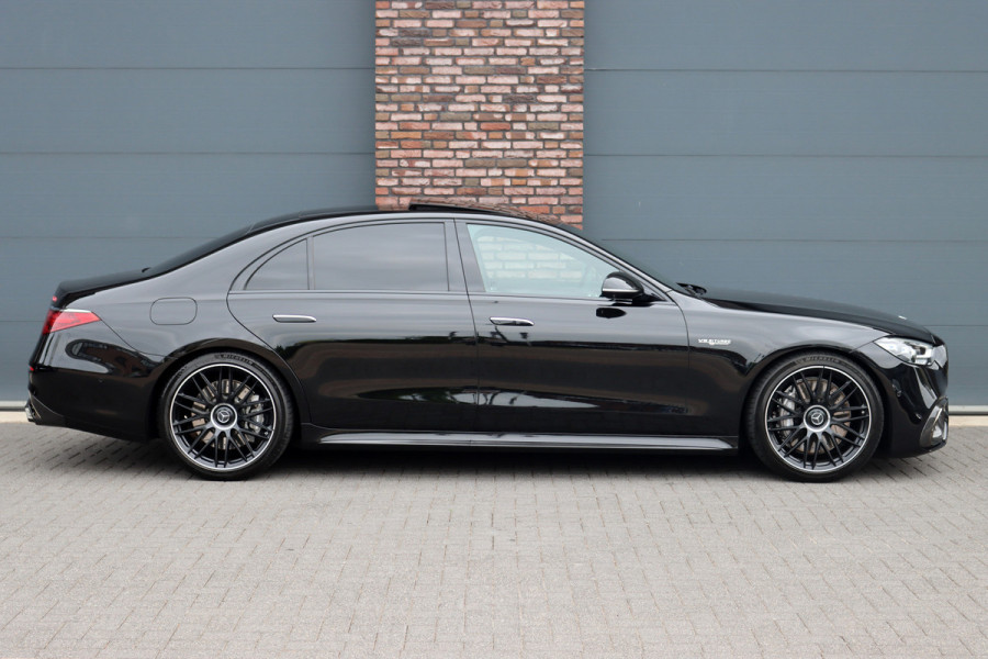 Mercedes-Benz S-Klasse AMG 63 S E Performance | 802pk | Carbon | Achterasbesturing | Chauffeurspakket | Burmester High End | Entertainment+ Achter | Massage | HUD | Kuitmassage | Soft-Close |