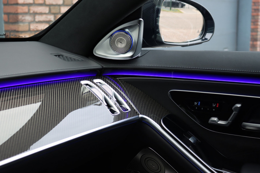 Mercedes-Benz S-Klasse AMG 63 S E Performance | 802pk | Carbon | Achterasbesturing | Chauffeurspakket | Burmester High End | Entertainment+ Achter | Massage | HUD | Kuitmassage | Soft-Close |
