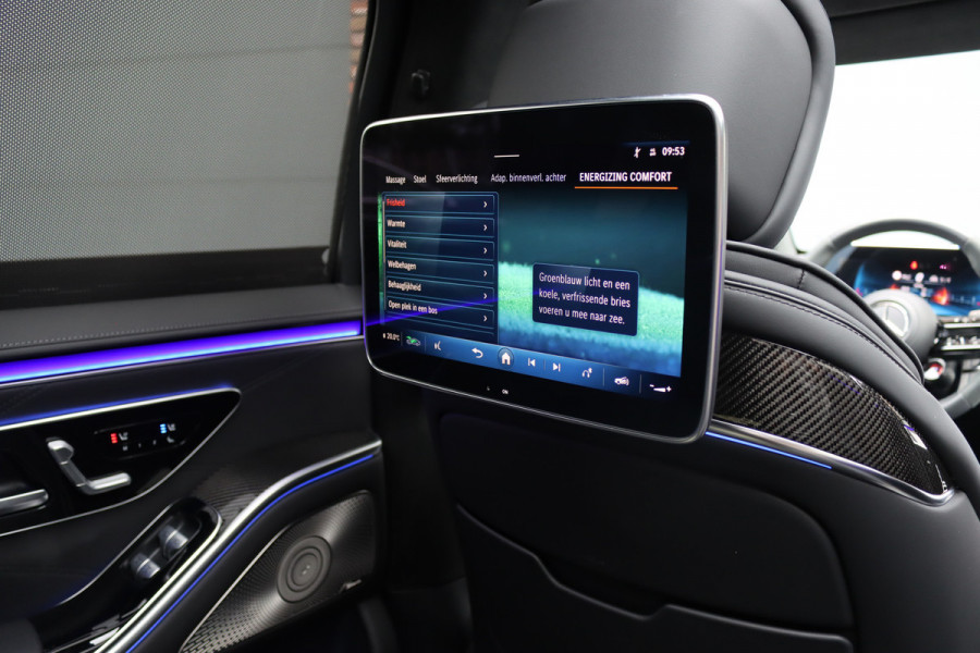 Mercedes-Benz S-Klasse AMG 63 S E Performance | 802pk | Carbon | Achterasbesturing | Chauffeurspakket | Burmester High End | Entertainment+ Achter | Massage | HUD | Kuitmassage | Soft-Close |