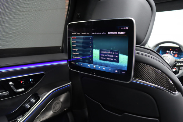 Mercedes-Benz S-Klasse AMG 63 S E Performance | 802pk | Carbon | Achterasbesturing | Chauffeurspakket | Burmester High End | Entertainment+ Achter | Massage | HUD | Kuitmassage | Soft-Close |