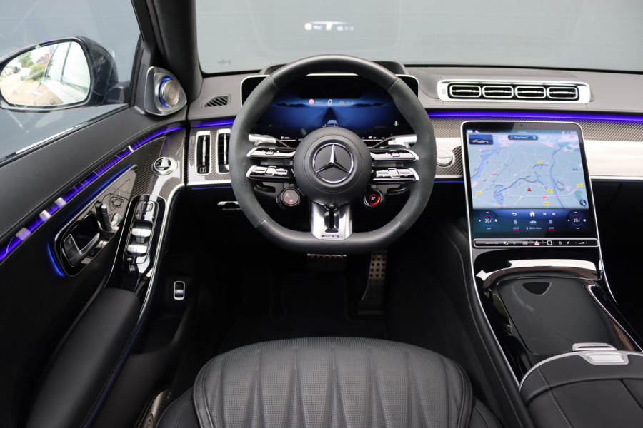Mercedes-Benz S-Klasse AMG 63 S E Performance | 802pk | Carbon | Achterasbesturing | Chauffeurspakket | Burmester High End | Entertainment+ Achter | Massage | HUD | Kuitmassage | Soft-Close |
