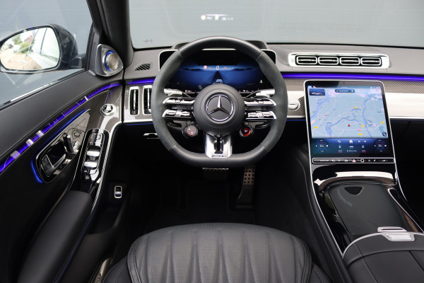Mercedes-Benz S-Klasse AMG 63 S E Performance | 802pk | Carbon | Achterasbesturing | Chauffeurspakket | Burmester High End | Entertainment+ Achter | Massage | HUD | Kuitmassage | Soft-Close |