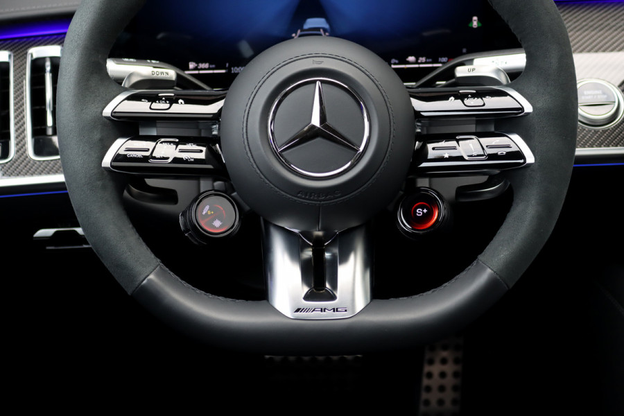 Mercedes-Benz S-Klasse AMG 63 S E Performance | 802pk | Carbon | Achterasbesturing | Chauffeurspakket | Burmester High End | Entertainment+ Achter | Massage | HUD | Kuitmassage | Soft-Close |