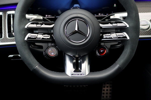 Mercedes-Benz S-Klasse AMG 63 S E Performance | 802pk | Carbon | Achterasbesturing | Chauffeurspakket | Burmester High End | Entertainment+ Achter | Massage | HUD | Kuitmassage | Soft-Close |