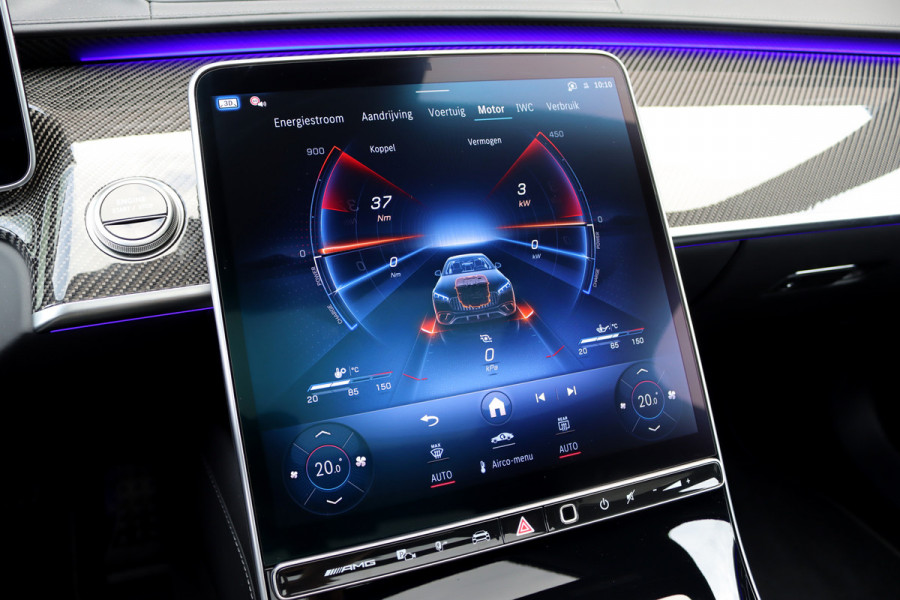 Mercedes-Benz S-Klasse AMG 63 S E Performance | 802pk | Carbon | Achterasbesturing | Chauffeurspakket | Burmester High End | Entertainment+ Achter | Massage | HUD | Kuitmassage | Soft-Close |