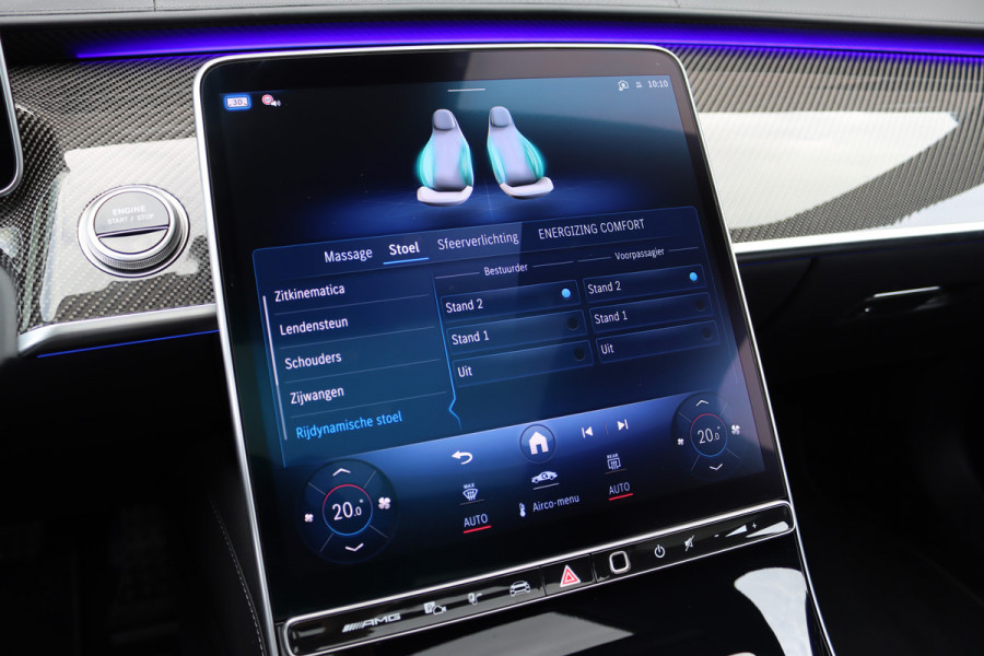 Mercedes-Benz S-Klasse AMG 63 S E Performance | 802pk | Carbon | Achterasbesturing | Chauffeurspakket | Burmester High End | Entertainment+ Achter | Massage | HUD | Kuitmassage | Soft-Close |