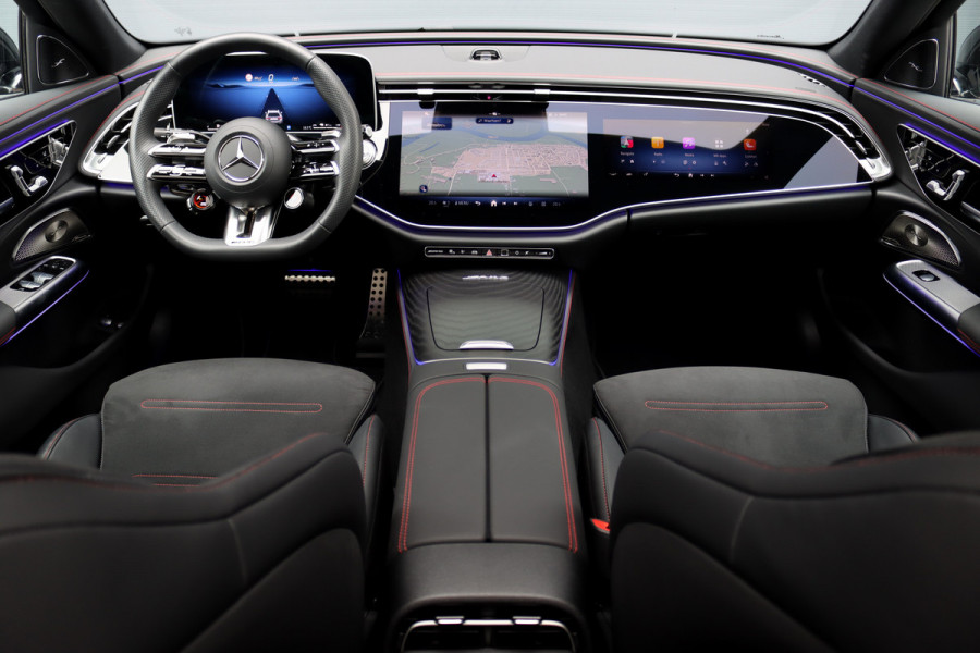 Mercedes-Benz E-Klasse Estate AMG 53 4MATIC+ | Hyperscreen | Achterasbesturing | Trekhaak | Distronic | Burmester | Panoramadak | Surround Camera | Digital Light |
