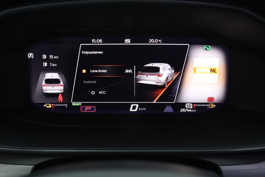 CUPRA Leon Sportstourer 1.4 e-Hybrid 204 PK Business PHEV, Panoramadak, Camera, Winterpakket, Kuipstoelen